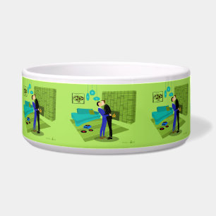 Retro Gay Couple in Love