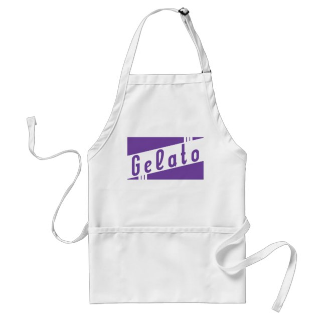 retro gelato standard apron (Front)
