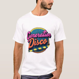 Retro Generation Disco T-Shirt - Unisex Disco Tee