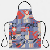 Retro geometric covers set. Bauhaus retro design c