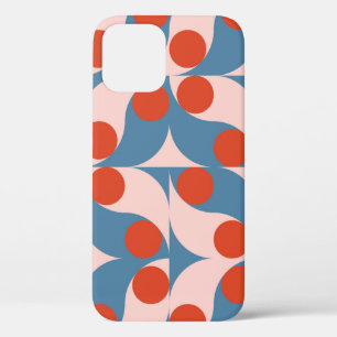 Retro Geometric: Modern Vintage Mosaic. iPhone 12 Case