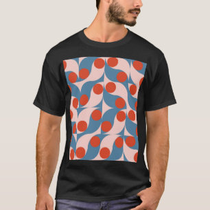 Retro Geometric: Modern Vintage Mosaic. T-Shirt