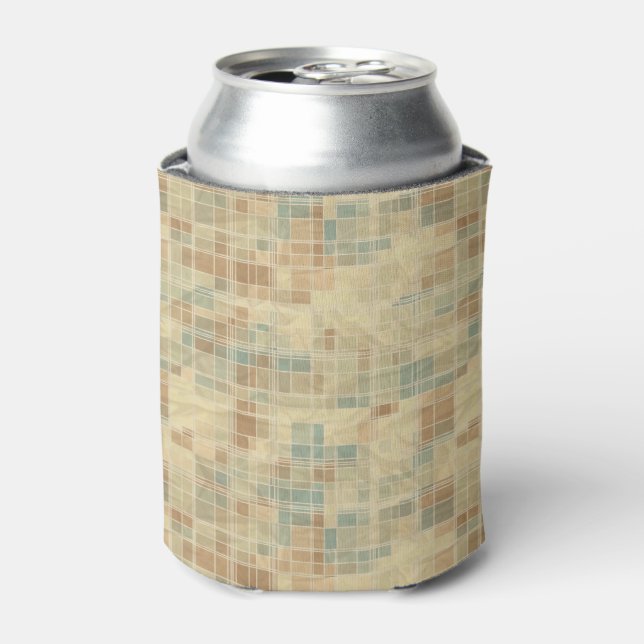 Retro geometric pattern 2 can cooler (Can Front)