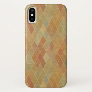Retro geometric pattern 2 iPhone x case