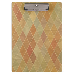 Retro geometric pattern 2 clipboard