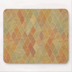 Retro geometric pattern 2 mouse mat