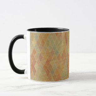 Retro geometric pattern 2 mug