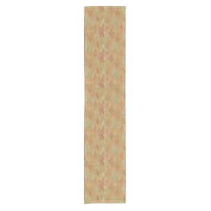 Retro geometric pattern 2 short table runner
