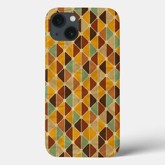 Retro geometric pattern 3 Case-Mate iPhone case (Back)