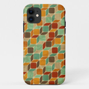 Retro geometric pattern 4 iPhone 11 case