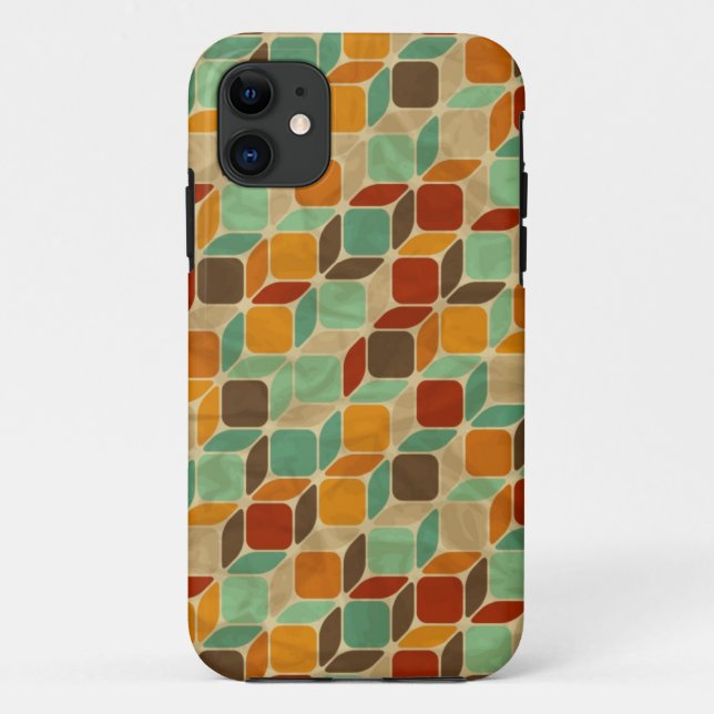 Retro geometric pattern 4 Case-Mate iPhone case (Back)