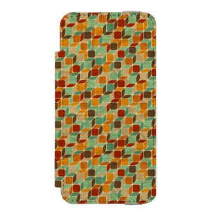 Retro geometric pattern 4 incipio watson™ iPhone 5 wallet case