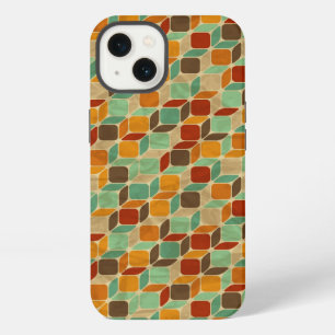 Retro geometric pattern 4 iPhone 13 case