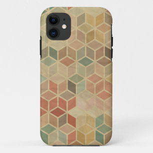 Retro geometric pattern 5 iPhone 11 case