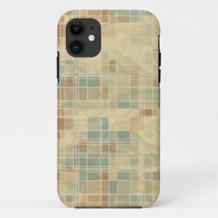Retro geometric pattern iPhone 11 case