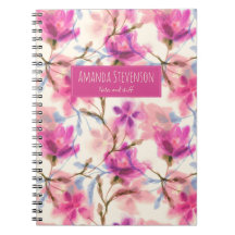 Retro geometric pattern  notebook