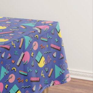 Retro Geometric Pattern Tablecloth