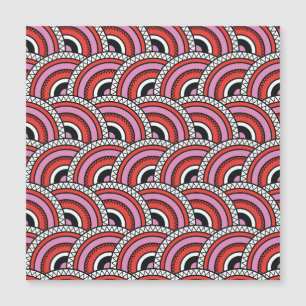 Retro Geometric Seamless Pattern