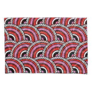 Retro Geometric Seamless Pattern Pillowcase
