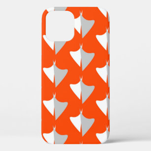 Retro geometric shapes with seamless patternabstra iPhone 12 case