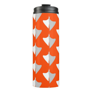 Retro geometric shapes with seamless patternabstra thermal tumbler