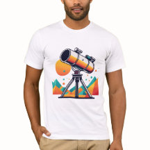 Retro geometric telescope - Retro vintage 