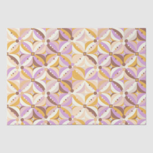 Retro Geometric  Tissue Paper