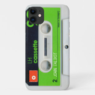 Retro German Audiotape Cassette personalised iPC C iPhone 11 Case