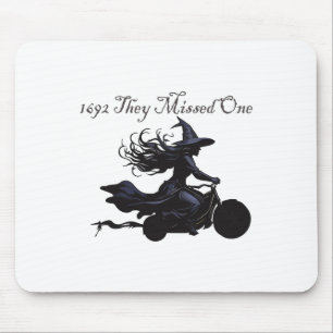 Retro Girls Trip Salem 1692 They Missed One Witch  Mouse Mat