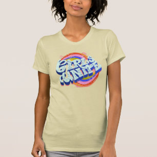 Retro "Girls Unite" Women's Graphic T-Shirt