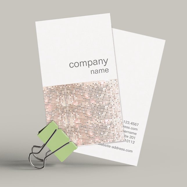 Retro Glam Beauty and Fashion Business Card (Creator Uploaded)