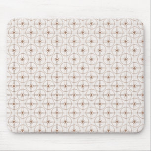 Retro Glam Mousepad, Latte Mouse Mat