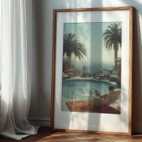 Retro Glamour: Poolside Cocktails Los Angeles