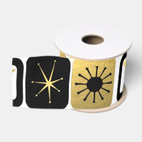 Retro Glamourous Gold Grosgrain Ribbon