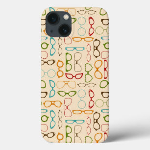 Retro glasses iPhone 13 case