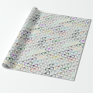 Retro Glasses Hipster Wrapping Paper