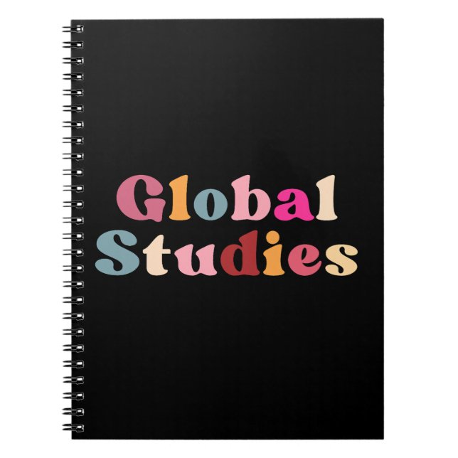 Retro global studies T-Shirt Notebook (Front)