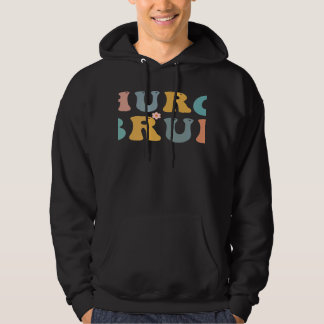 Retro Go To Church Bruh Meme Church Jesus Christia Hoodie