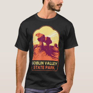 Retro Goblin Valley State Park Hiking Camping T-Shirt