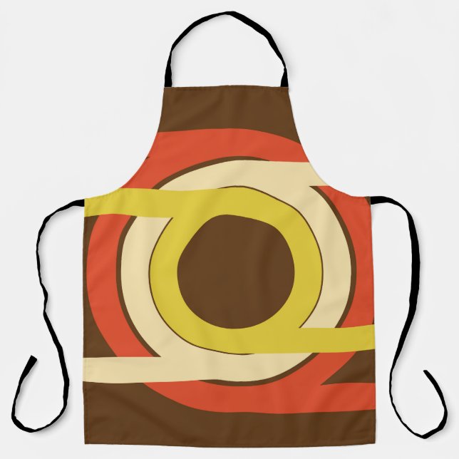 Retro Golden Ratio inspired design. Apron (Front)