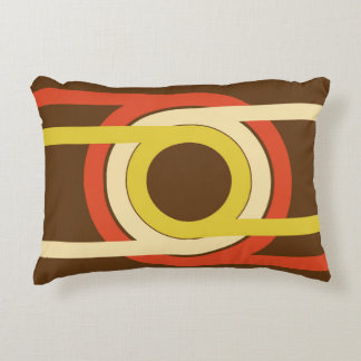 Retro Golden Ratio inspired design. Decorative Cushion