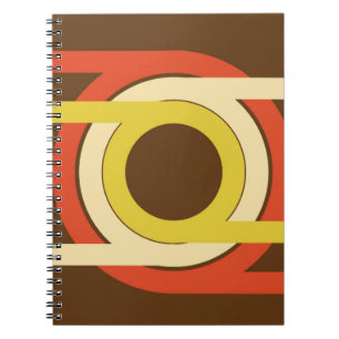 Retro Golden Ratio inspired design. Notebook