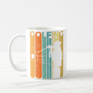 Retro Golf Gift Vintage Golfer Golf Coffee Mug