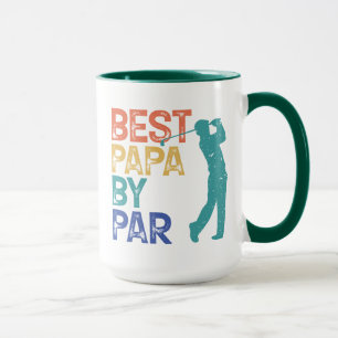 Retro Golfer - Best Papa By Par Mug