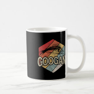 Retro Googan Fish Fishing Vintage Sunset Funny Fis Coffee Mug
