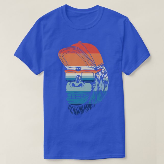 Retro Gorilla T-Shirt (Design Front)