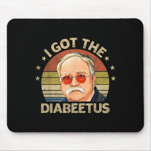 Retro Got The Diabeetus Funny Diabetes Type 1 2 Mouse Mat