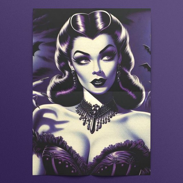 Retro Gothic Woman Tissue Paper (Creator Uploaded)