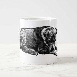 Retro Grain Dog Mug