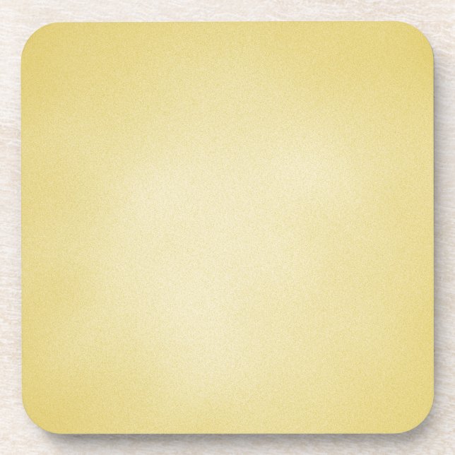 Retro Grainy Beige Background Coaster (Front)